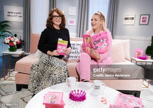 Tina Fey and Busy Philipps host Facebook Live "Mean Girls" Viewing Party in conjunction with Paramount Pictures on October 3, 2019 in New York City.