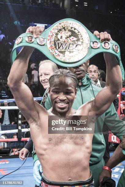 Shawn Porter defeats Danny Garcia by Unanimous Decision in their WBC Welterweight Title fight at Barclays Center on September 8, 2018 in Brooklyn.