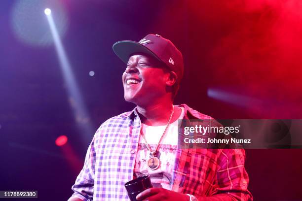 Jadakiss performs onstage during the Def Jam 35 Night Market on October 03, 2019 at Villain in Brooklyn.
