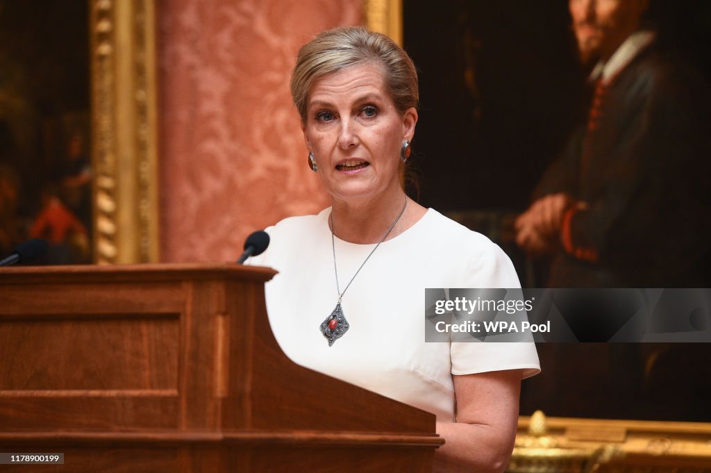 The Queen Hosts A Reception To Celebrate The Work Of The Queen Elizabeth Diamond Jubilee Trust
