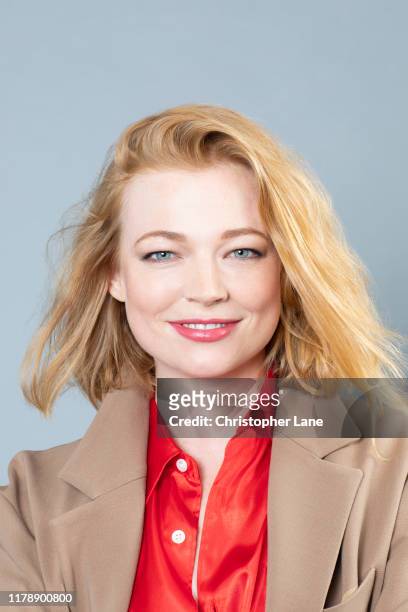 Actress Sarah Snook is photographed for the Times UK on August 1, 2019 in New York City.