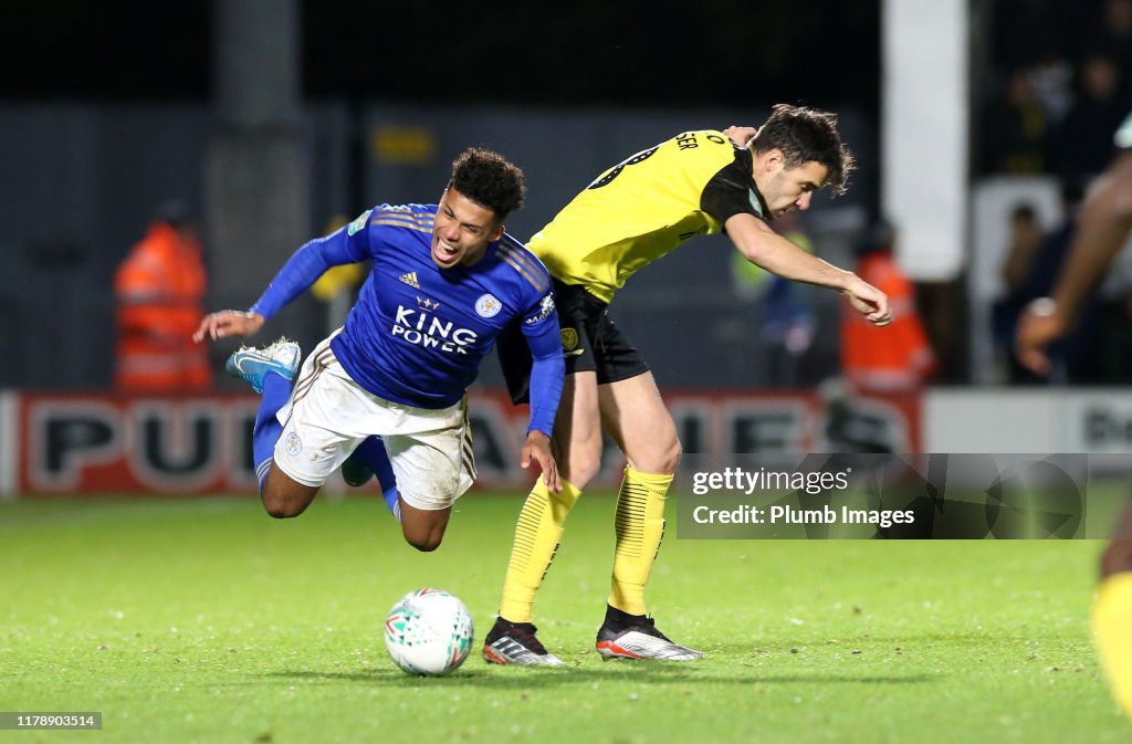 Burton Albion v Leicester City - Carabao Cup Round of 16
