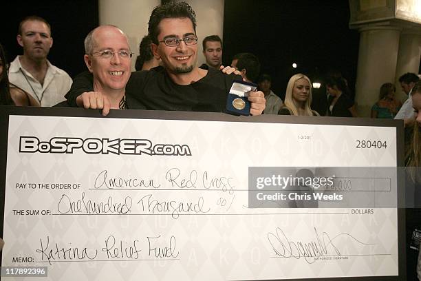 David Carruthers of Bet On Sports and Antonio Esfandiari