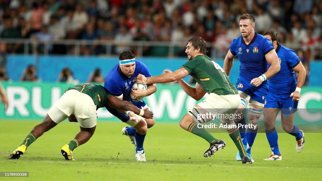 South Africa v Italy - Rugby World Cup 2019: Group B