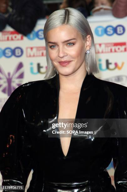 Anne Marie on the red carpet at The Daily Mirror Pride of Britain Awards, in partnership with TSB, at the Grosvenor House Hotel, Park Lane.