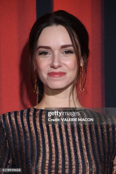 Actress Alex Essoe attends the US premiere of Warner Bros. Pictures' "Doctor Sleep" in Los Angeles on October 29, 2019.