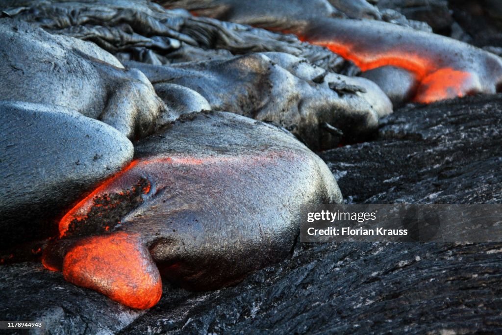 Pahoehoe Lava Hawaii