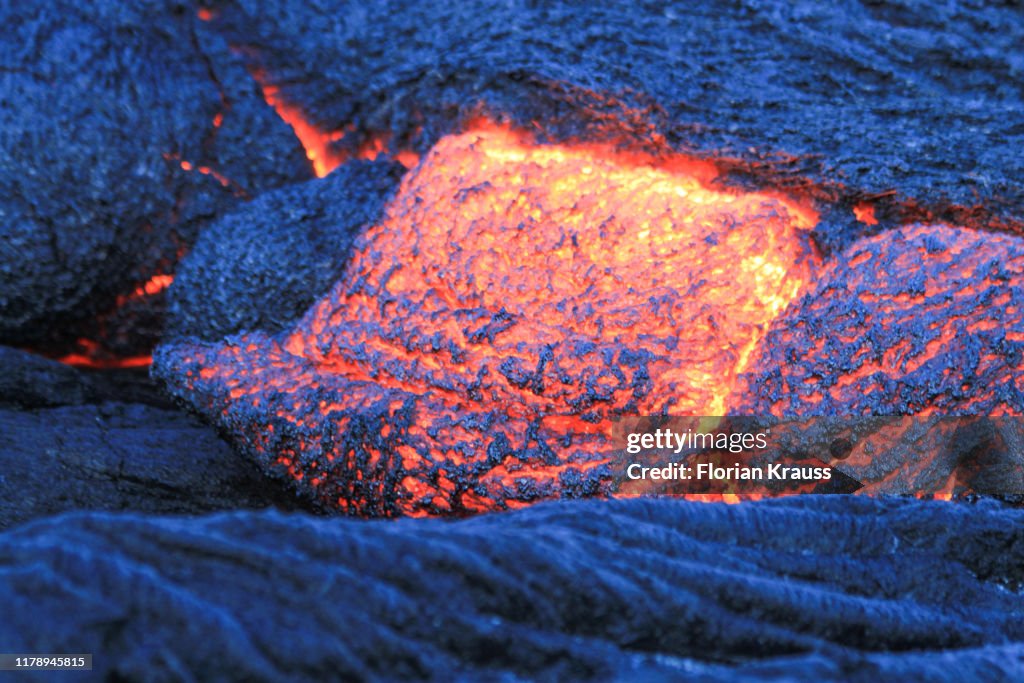 Lava in Kalapana