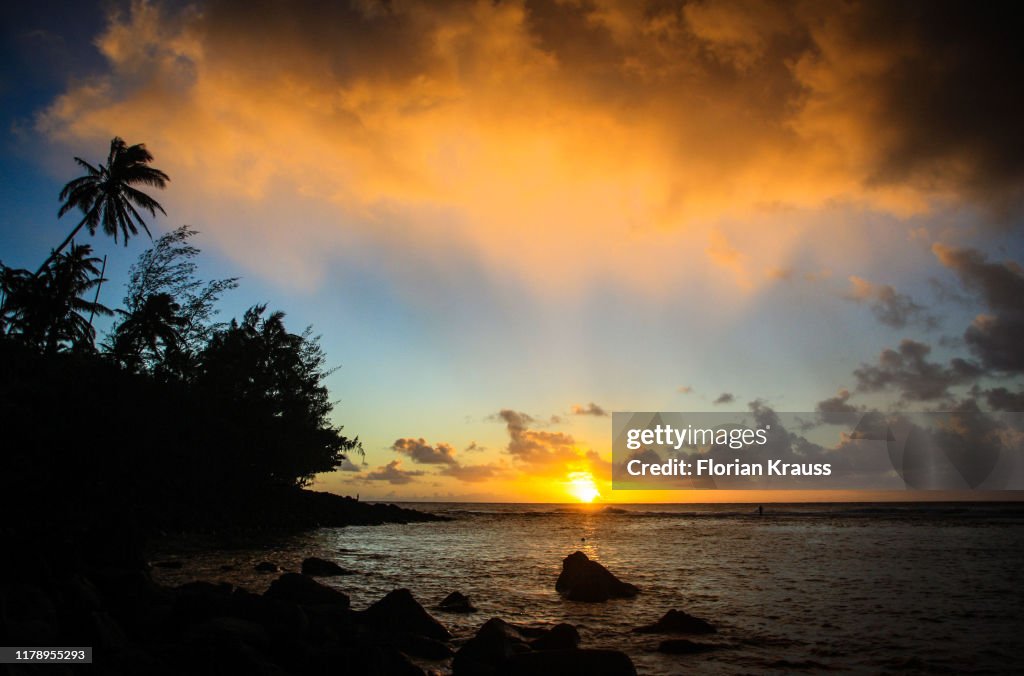 Sunset Kee Beach