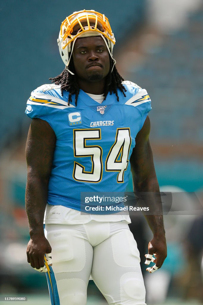 Los Angeles Chargers v Miami Dolphins