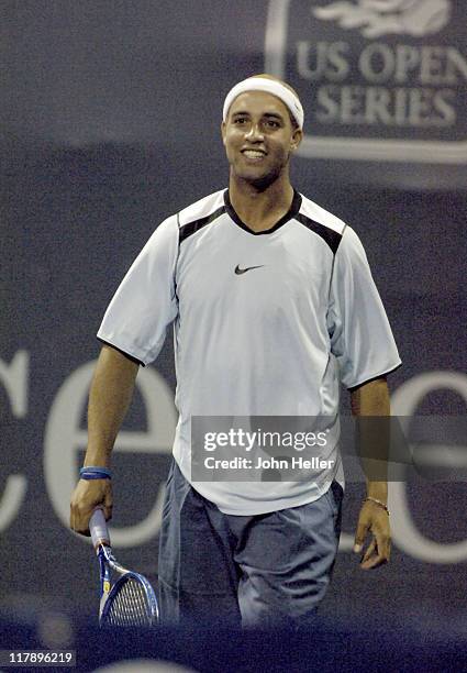 James Blake during Gibson/Baldwin Presents Night at the Net To Benefit MusiCares Foundation - Celebrity Tennis at UCLA in Los Angeles, CA, United...