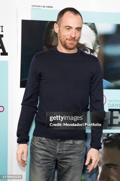 Italian actor Elio Germano attends the photocall of Io Sono Tempesta movie, at Anteo Palazzo del Cinema. Milan, April 9th 2018