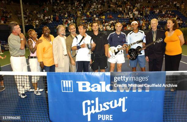 Alan Thicke, Debra Wilson, Randy Jackson, Neil Portnow, Les Bider, Jon Lovitz, Gavin Rossdale, Andre Agassi, James Blake, Henry Juszkiewicz and Pam...