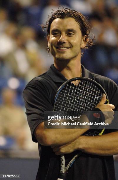 Gavin Rossdale during Gibson/Baldwin Presents Night at the Net To Benefit MusiCares Foundation - Celebrity Tennis at UCLA in Los Angeles, CA, United...