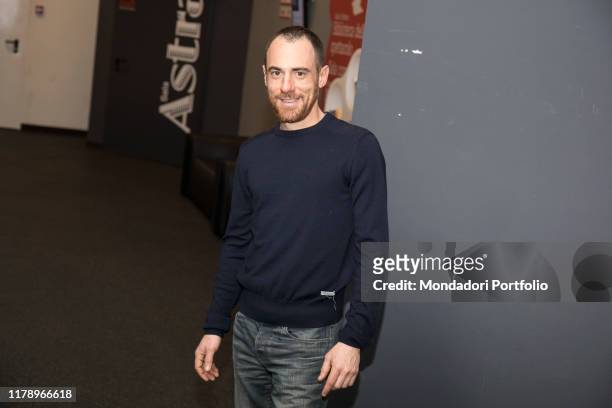Italian actor Elio Germano attends the photocall of Io Sono Tempesta movie, at Anteo Palazzo del Cinema. Milan, April 9th 2018
