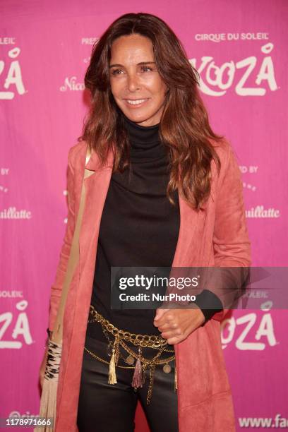 Lidia Bosch attends the Cirque du Soleil 'Kooza' photocall at Escenario Puerta del Angel in Madrid, Spain on Oct 29, 2019