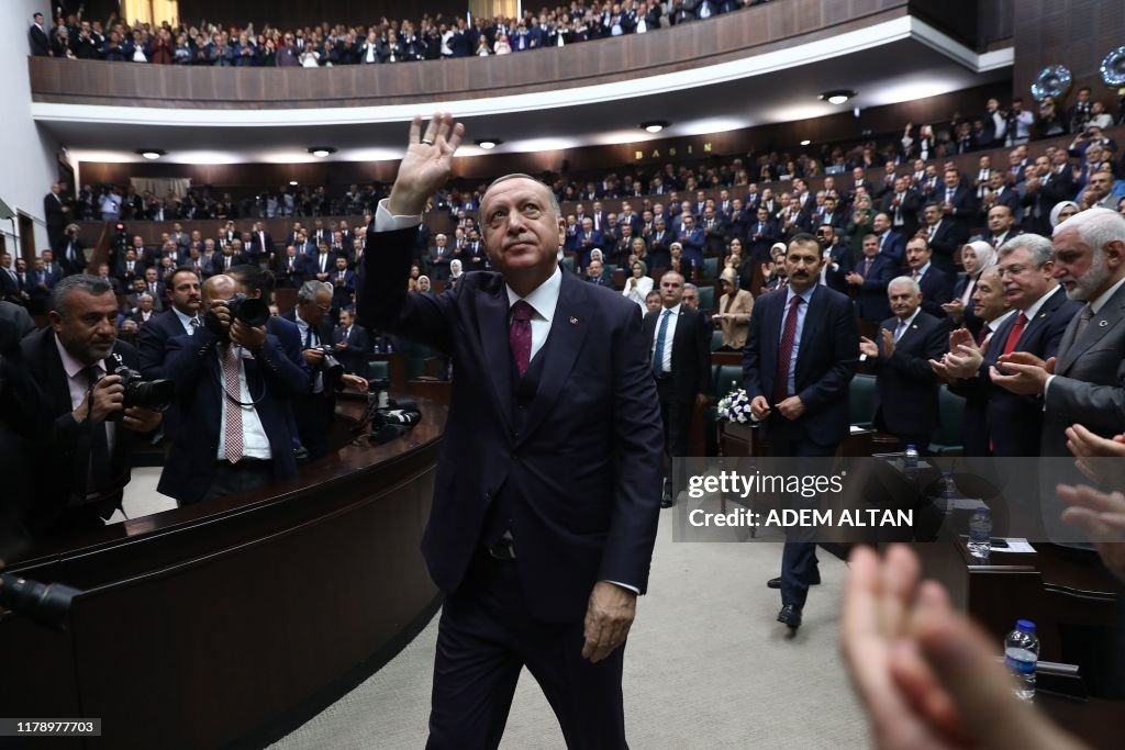 TURKEY-POLITICS-PARLIAMENT-MEETING