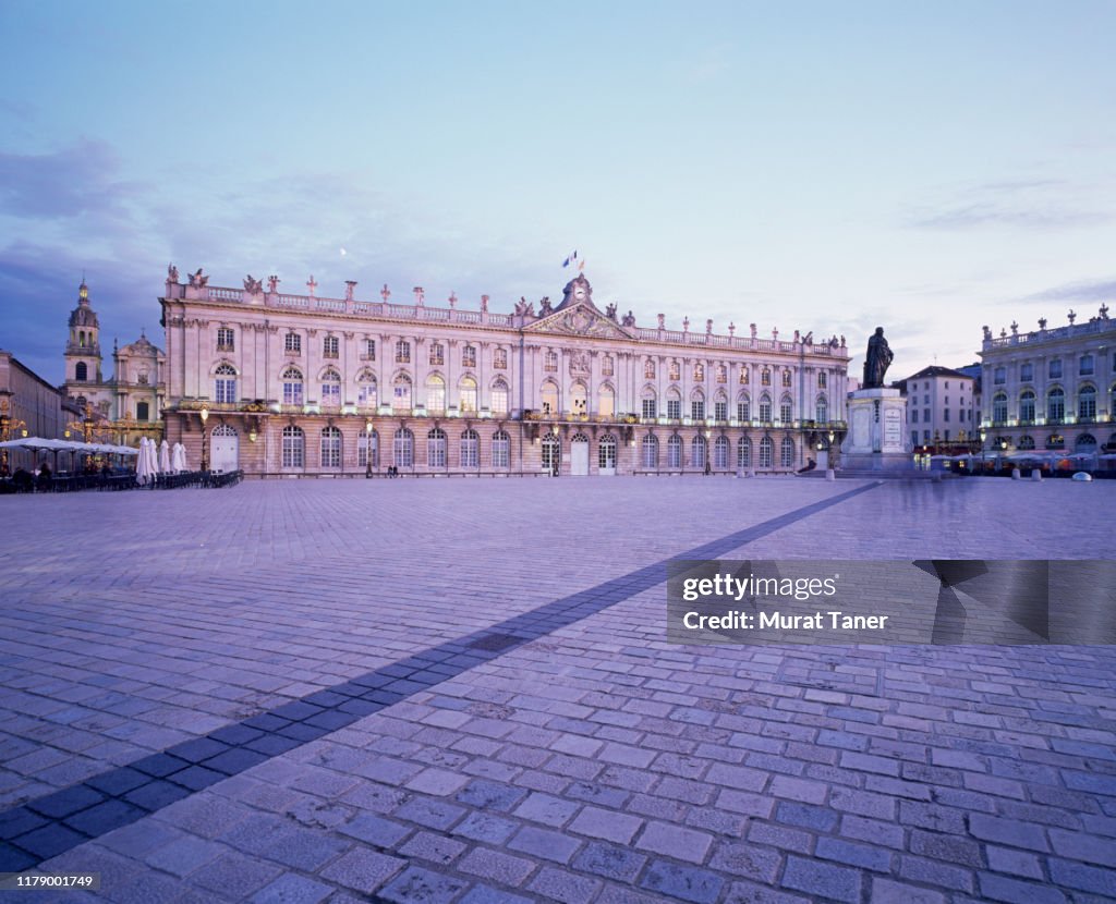 Town square in Nancy
