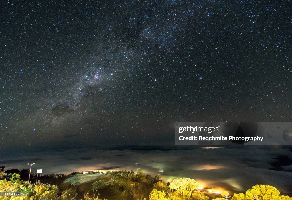 The Stars Viewed From Laban Rata Resthouse Mount Kinabalu Sabah High ...