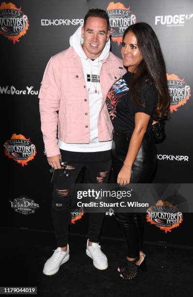 Kieran Hayler attends Shocktober Fest 2019 at Tully's Farm on October 04, 2019 in Crawley, England.