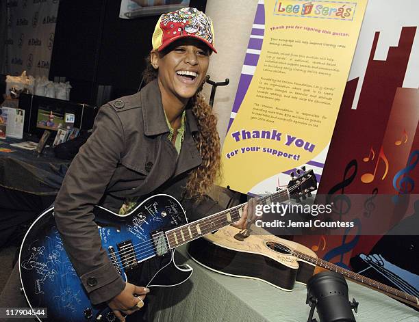 Anais at the Verizon Gift Station during The 7th Annual Latin GRAMMY Awards - Backstage Lounge by Distinctive Assets - Day 2 at Madison Square Garden...