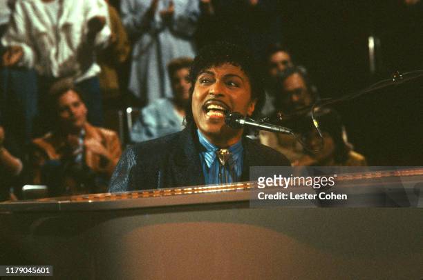 Little Richard performs onstage circa 1980. (Photo by Lester Cohen/ Getty Images