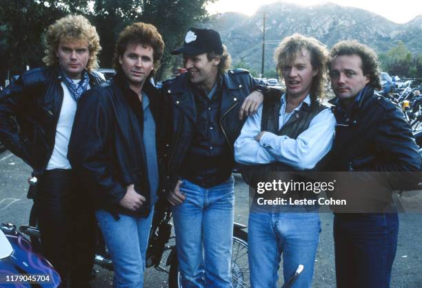 Loverboy poses for a photo circa 1984.