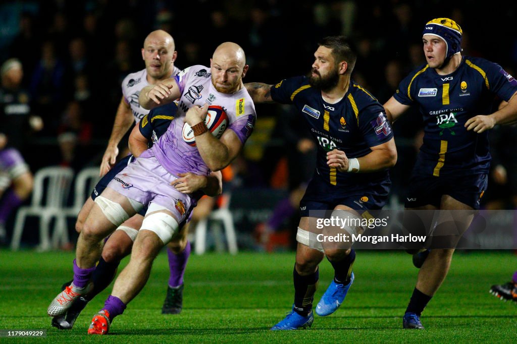 Worcester Warriors v Exeter Chiefs - Premiership Rugby Cup