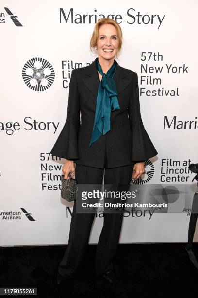 Julie Hagerty attends the "Marriage Story" premiere at 57th New York Film Festival on October 04, 2019 in New York City.