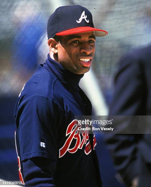592 Deion Sanders” Baseball Stock Photos, High-Res Pictures, and