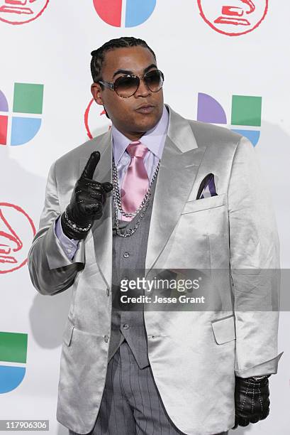Don Omar during The 6th Annual Latin GRAMMY Awards - Press Room at Shrine Auditorium in Los Angeles, CA, United States.