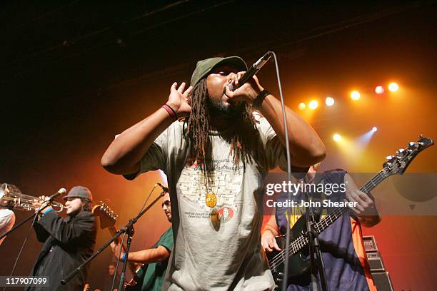 Ozomatli during MusiCares Presents Sublime Tribute Concert at the Henry Fonda Theater in Hollywood - October 24, 2005 at Henry Fonda in Hollywood,...