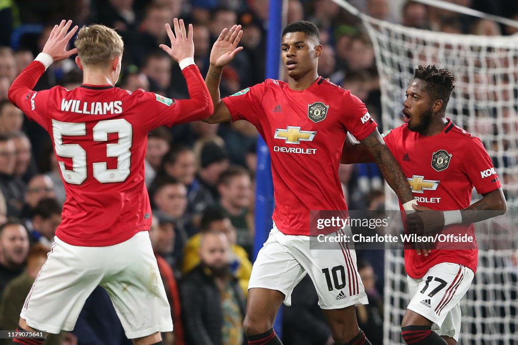 Chelsea FC v Manchester United - Carabao Cup Round of 16