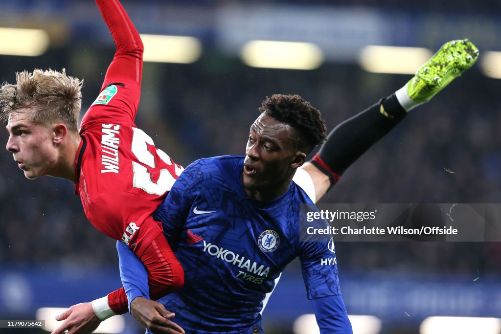 Chelsea FC v Manchester United - Carabao Cup Round of 16