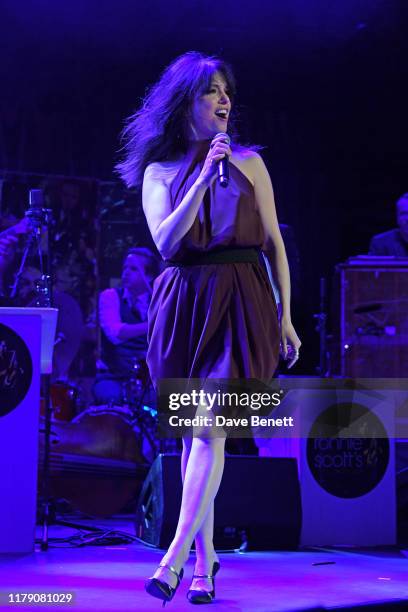 Imelda May performs at "A Night At Ronnie Scotts: 60th Anniversary Gala" at the Royal Albert Hall on October 30, 2019 in London, England.