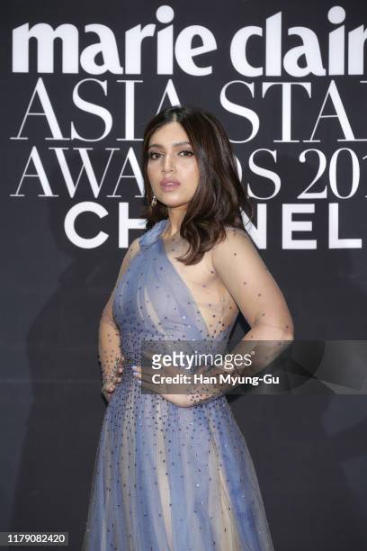Actress Bhumi Pednekar attends the Marie Claire 2019 Asia Star Awards on October 04, 2019 in Busan, South Korea.