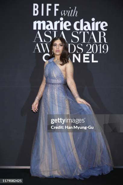 Actress Bhumi Pednekar attends the Marie Claire 2019 Asia Star Awards on October 04, 2019 in Busan, South Korea.