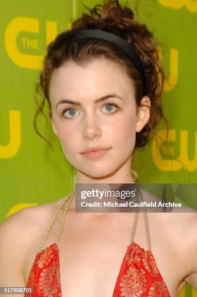 Nicole Linkletter during The CW Launch Party - Green Carpet at WB Main Lot in Burbank, California, United States.