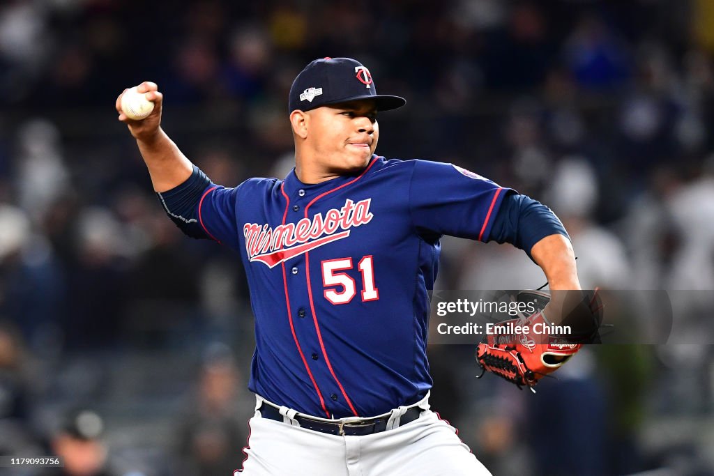 Divisional Series - Minnesota Twins v New York Yankees - Game One