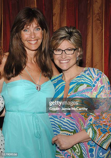 Carol Alt and Ashleigh Banfield during "Sicko" New York City Premiere - Reception at Ziegfeld Theater in New York City, New York, United States.