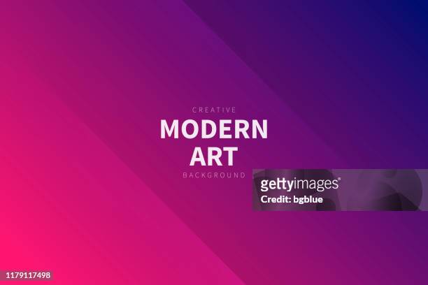 moderner abstrakter hintergrund - rosa farbverlauf - magenta stock-grafiken, -clipart, -cartoons und -symbole