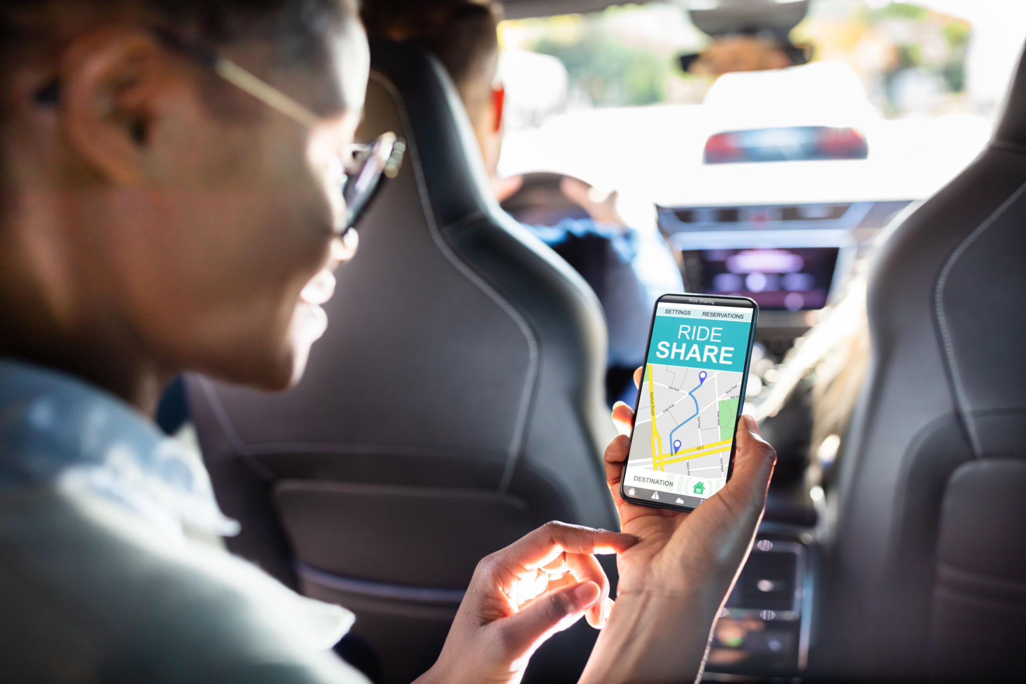 ride sharing app
