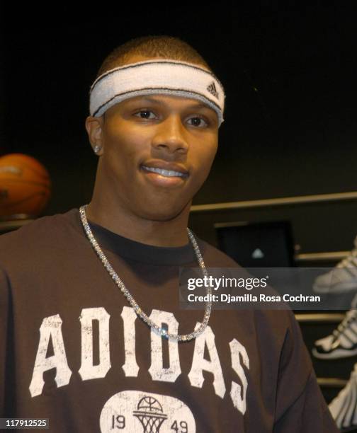 Sebastian Telfair during Opening of the World's Largest Adidas Sport Performance Store in the World at Adidas Soho Store in New York City, New York,...
