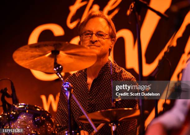 Drummer Dave Beyer performs onstage at The Canyon Club on October 04, 2019 in Agoura Hills, California.