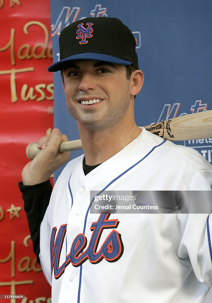 David Wright Attends the Unveiling of his Wax Figure at Madame Tussauds New York