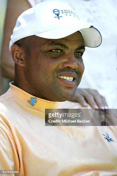 Charles Barkley during American Century Celebrity Golf Championship - July 16, 2006 at Edgewood Tahoe Golf Course in Lake Tahoe, California, United...