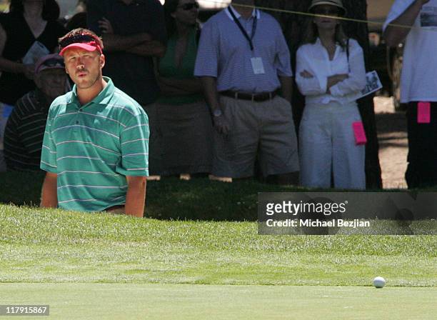 Bode Miller during American Century Celebrity Golf Championship - July 16, 2006 at Edgewood Tahoe Golf Course in Lake Tahoe, California, United...