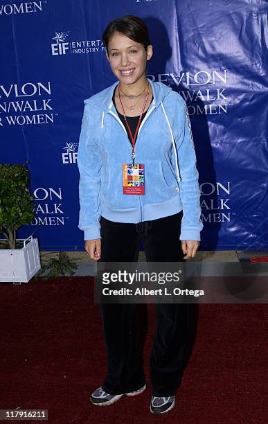 Marla Sokoloff during The 10th Annual Revlon Run/Walk For Women Presented by EIF- Los Angeles at Los Angeles Memorial Coliseum in Los Angeles,...