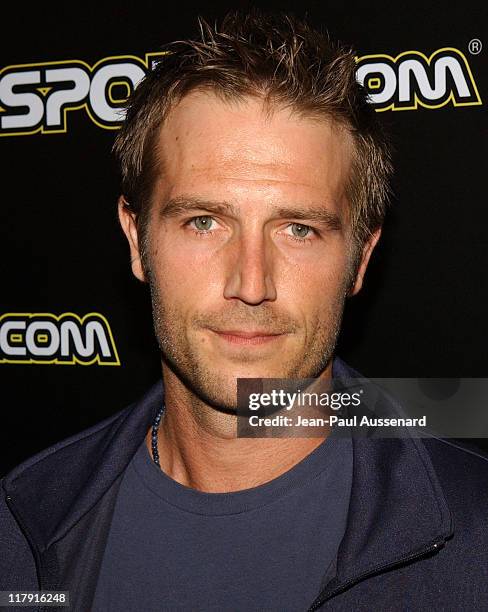 Michael Vartan during 2005 BosPoker.com Celebrity Poker Tournament - Arrivals at Private Residence in Beverly Hills, California, United States.