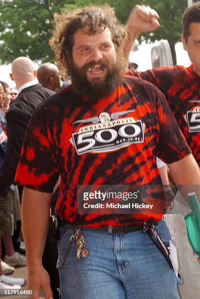 Rupert Boneham during 88th Indianapolis 500 -Celebrity Sightings - May 30, 2004 at Indianapolis Motor Speedway in Indianapolis, Indiana, United...